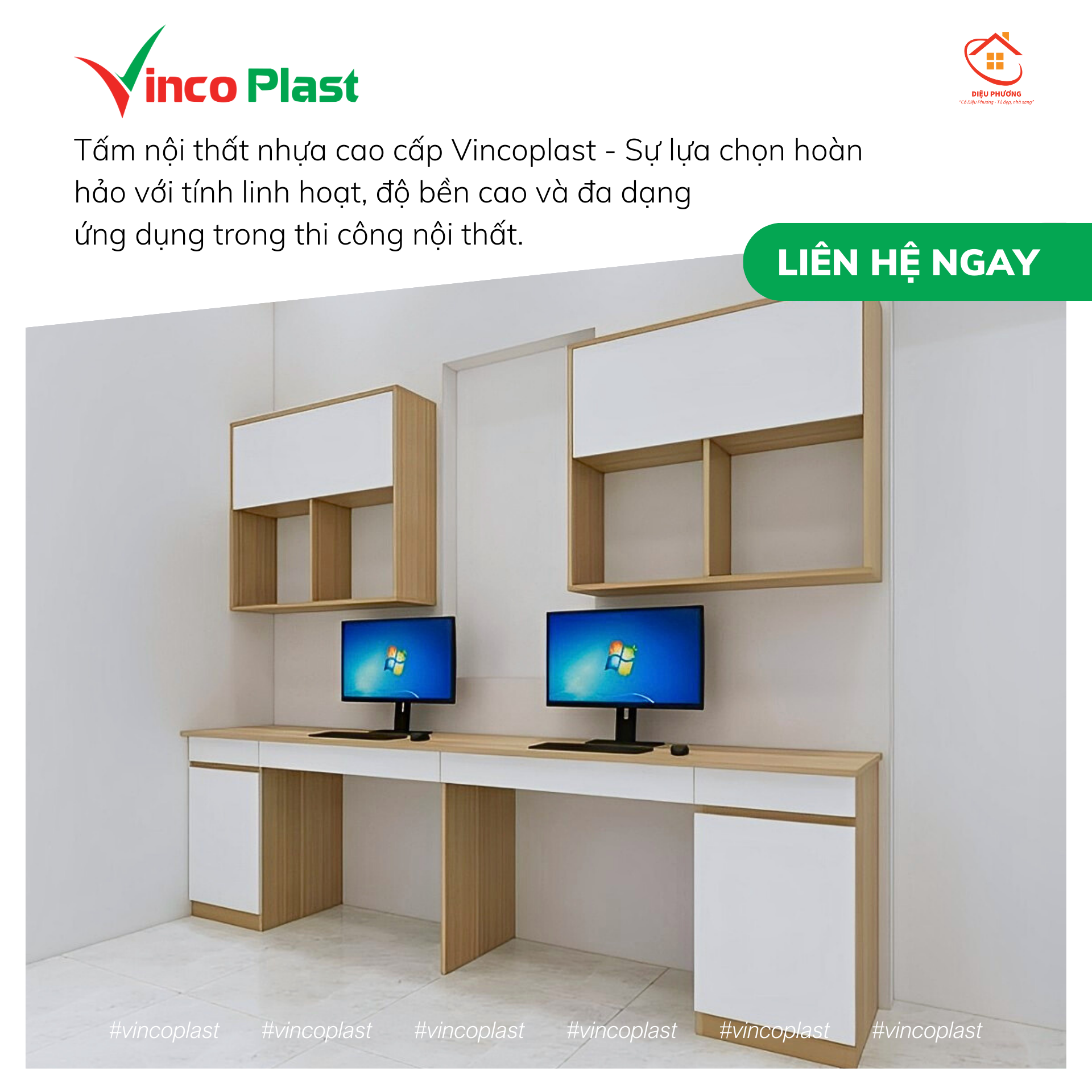 Bàn làm việc Vincoplast VC06, VC01 (2) - Tủ nhựa Bình Dương .com