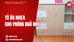 Tủ nhựa cho phòng ngủ nhỏ - Tủ nhựa Bình Dương .com